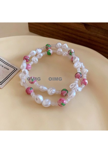 Yeni Yay Zirkonya Kristal Boncuklu Sır Bilezik Yeni Moda Yüz Maç (Yurt Dışından)