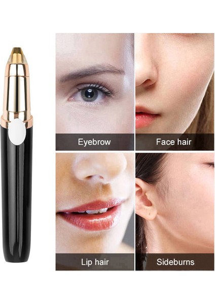 Elektrikli Kaş Düzeltici USB Şarj Edilebilir Göz Kaş Epilatör Mini Ruj Şekillendirici Tıraş Makinesi Jilet Kadın Yüz Saç Çıkarıcı (Yurt Dışından) fırsatları