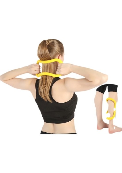 Luxıxı Yoga Halkası Sihirli Halkası Yoga Halkası Fasya Streç Halkası Fitness Halkası Yoga Yardımcı Malzemeleri Pilati Halkası (Yurt Dışından) fırsatları
