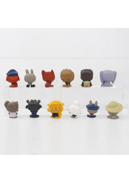 12 Adet Zootopia Model Bebek (Yurt Dışından)