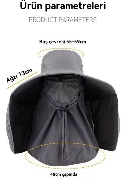 Güneş Koruma Şapkası Güneş Şapkası Nefes Alabilir Balıkçı Şapkası Dağcılık Balıkçılık Şapkası Plaj Bloz UPF50+ (Yurt Dışından) indirimleri