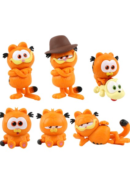 6 Garfield Bebek (Yurt Dışından)