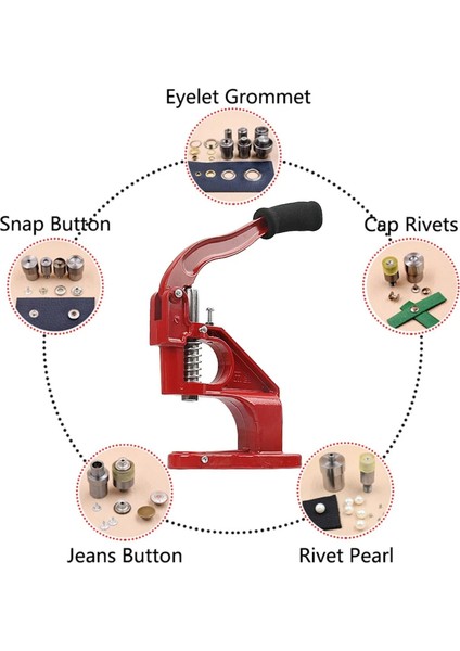El Pres Grommet Makinesi Delme Düğmesi I Manuel Grommet Pres Makinesi Delme (Yurt Dışından) modelleri