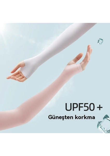 Güneş Koruyucu Plaj Bloz Açık Spor Buz Kolları Yaz Açık Bisiklet Sürüş Buz Kolları UPF50+ (Yurt Dışından) modelleri