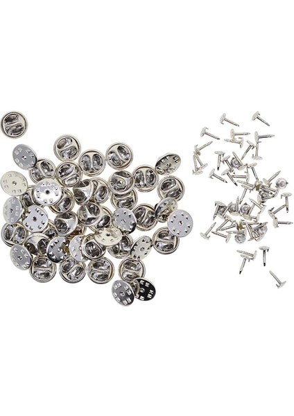 50SET Iğ Şıkıştırma Geri Pinleri Clutch Geri Ğılım Pin (Yurt Dışından)