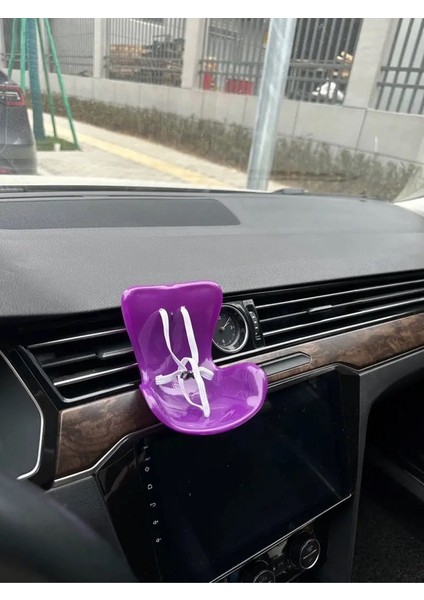 15-17CM Bebek Koltuğu Labubu Carseat Güvenlik Koltuğu Sevimli Bebek Hava Outlet Aromaterapi Dekorasyonu Yüksek Dereceli Araba Iç Dekorasyon: Mor Güvenlik Koltuğu/boyutu: Bebek Yok (Yurt Dışından)