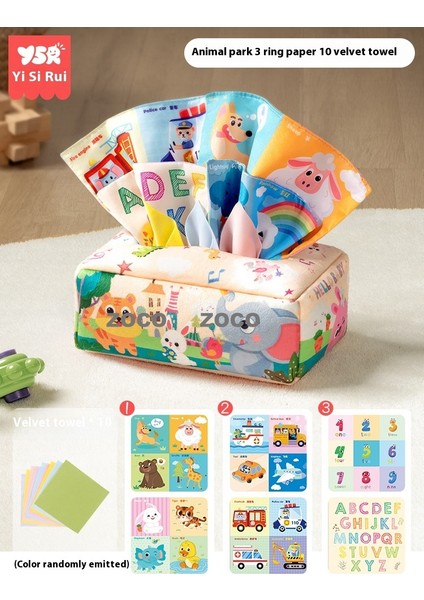 Çizim Oyuncakları Bebek 0 1 Yaş Çiğnenebilir Bez Kitaplar Çizim Müzik Yırtılma Kitabı (Yurt Dışından)