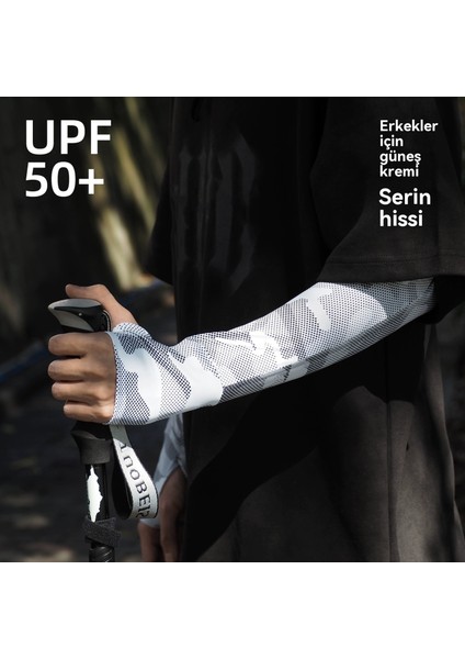 Buz Kollu Eldivenler Yaz Erkekler Açık Bisiklet Gevşek Güneş Koruyucu Buz Ipek Kollu Nefes Gölge Eldivenleri (Yurt Dışından) fiyatları