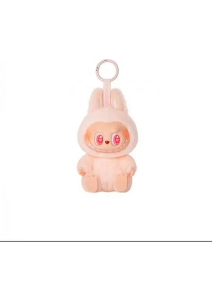 Tide Oyun Bebek Macaron Emaye Yüz Peluş Oyuncaklar Etiket Olmadan Periferik Bebekler Bubble Labubu Labubmart Renk: Sarı (Yurt Dışından)