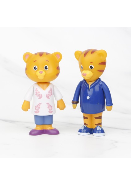 10 Çeşit Daniel The Tiger'ın Arkadaşları ve Komşuları Bebek Modeli Süs Seti (Yurt Dışından)