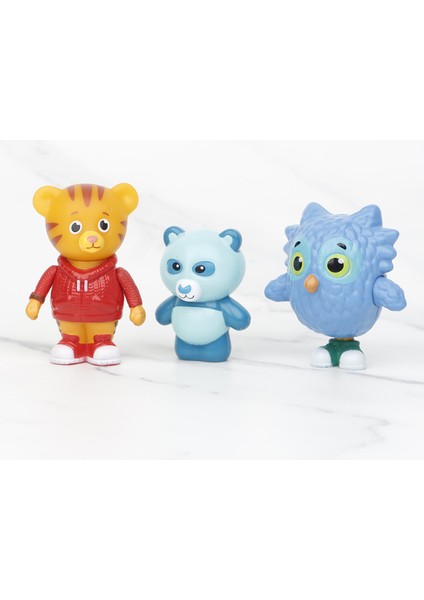 10 Çeşit Daniel The Tiger'ın Arkadaşları ve Komşuları Bebek Modeli Süs Seti (Yurt Dışından)