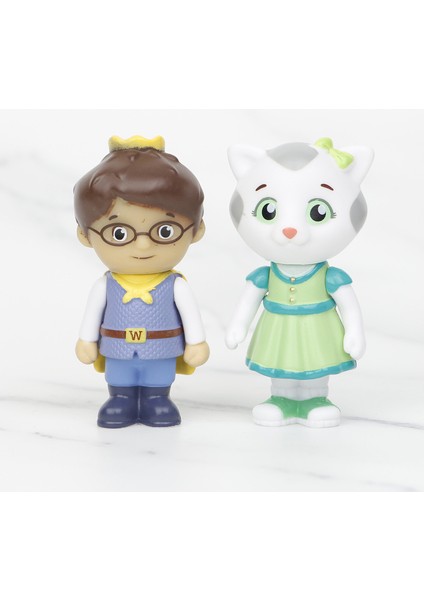 10 Çeşit Daniel The Tiger'ın Arkadaşları ve Komşuları Bebek Modeli Süs Seti (Yurt Dışından)