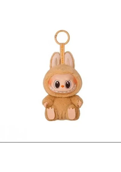 Tide Oyun Bebek Macaron Emaye Yüz Peluş Oyuncaklar Etiketsiz Çevresel Bebekler Bubble Labubu Labubmart Renk: Turuncu (Yurt Dışından)