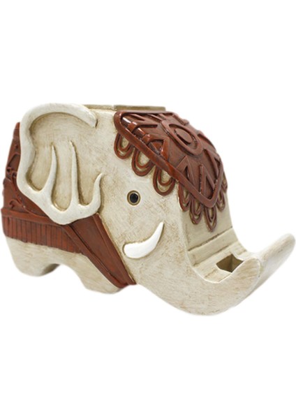 Fil Şekilli Kalem Kalemlik Telefon Tutucu ile Apartman Hediye Yurt Için (Yurt Dışından)