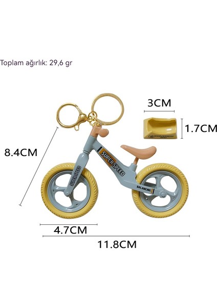 Hareketli ve Kaydırılabilir Bisiklet Anahtarlığı (Yurt Dışından) fiyatları