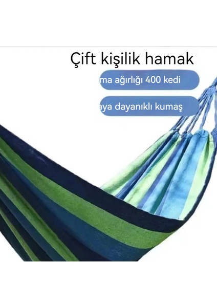 Açık Hava Kampı Devrilme Önleyici Tuval Çift Hamak (Yurt Dışından) fiyatları
