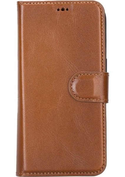 Apple iPhone 14 Pro Uyumlu Deri Cüzdanlı Kılıf Mwwn RST2EF Taba fırsatları