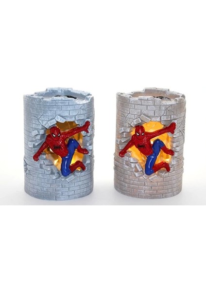 Örümcek Adamlı Masa Lambası