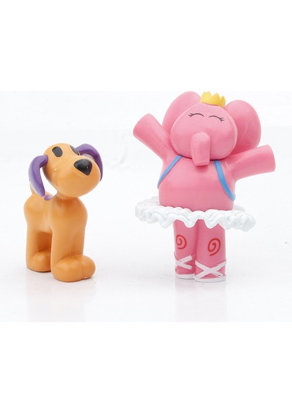 7 Küçük P'nin Pocoyo Modelleri Youyou, Bato, Ördek, Köpek Yavrusu, Lula, Ellie, Fil Model Bebekleri (Yurt Dışından)