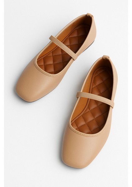 Kadın Babet Hafif Rahat Taban Ortopedik Süet Anne Ayakkabısı Ev Babeti