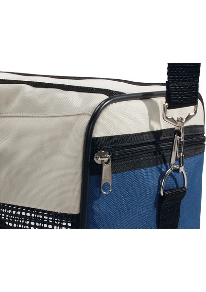 Köpek Taşıma ve Seyahat Çantası, Krem/mavi, 43X25X27CM fiyatları