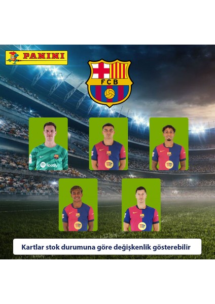 Fıfa 365 - 5 Adet Fc Barcelona Oyuncu Kartı