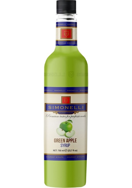 Yeşil Elma Aromalı Şurup 70 cl