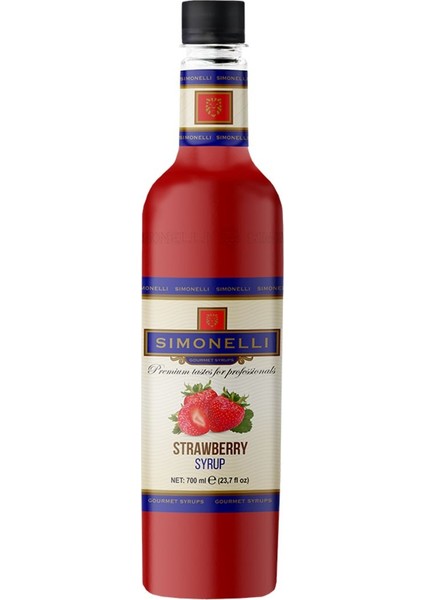 Çilek Aromalı Şurup 70 cl