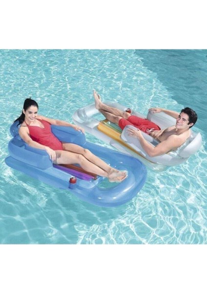Deniz Yatağı Sultan Lüks Yatak 161X84 cm Mavi Bestway - 43028 (Lisinya)