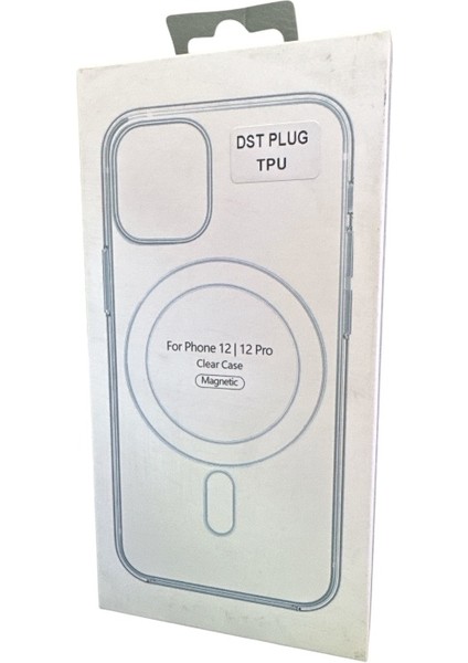 iPhone 12/12 Pro Için Kılıf Kamera Korumalı Magsafe Wireless Şarj Özellikli Şeffaf Kılıf indirimleri