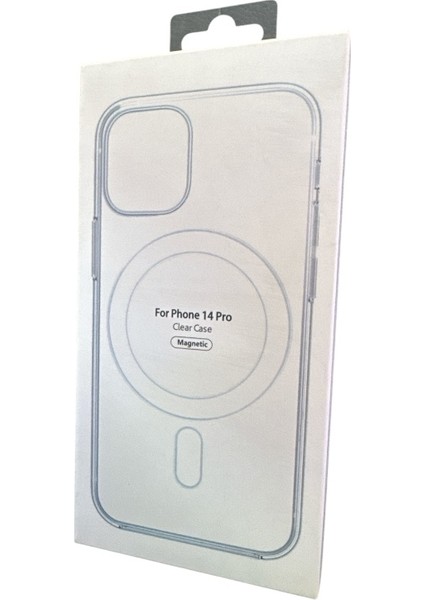 iPhone 14 Pro Için Kılıf Kamera Korumalı Magsafe Wireless Şarj Özellikli Şeffaf Kılıf indirimleri