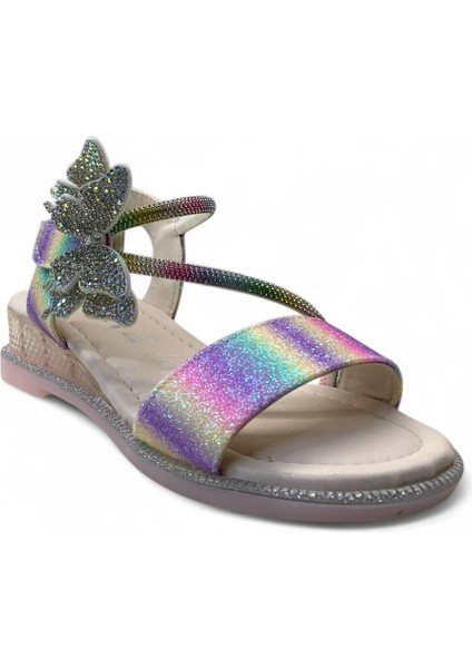 606 Kız Çocuk Taşlı Sandalet fiyatları