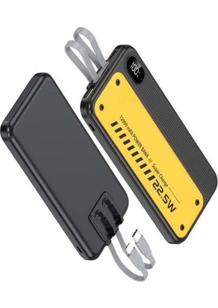 10000 Mah Hızlı Şarj Özellikli Aynı Anda 4 Cihazı Şarj Edebilen Powerbank