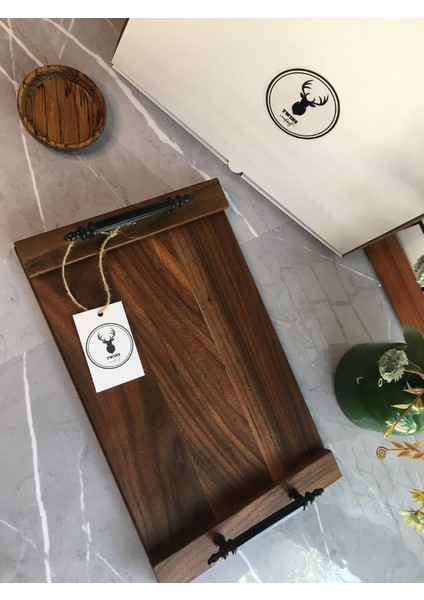 Ceviz Ağacı Sunumluk ve Tepsi