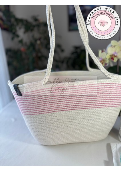 Baby Bebek Bakım Çantası,kadın Kol Çantası,hediyelik,anneler Günü,hasır Jüt Tress