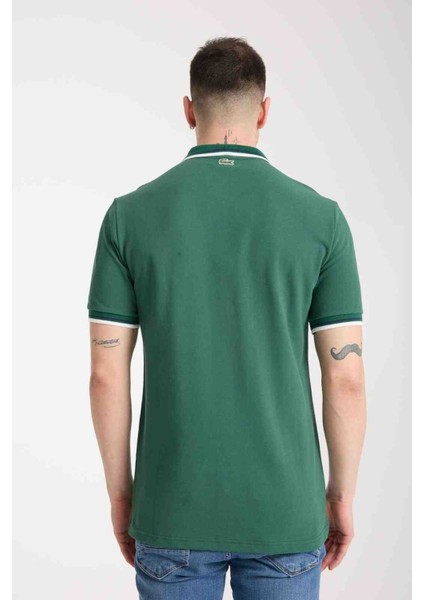 Fermuarlı Yaka Nefti Regular Fit