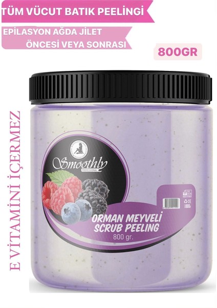 1000 G. Vücut Peelingi Epilasyon Önce ve Sonrası Batık Peelingi Nem Bombası Takviyeli