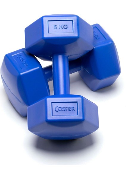 5 kg x 2 Adet Plastik Dambıl