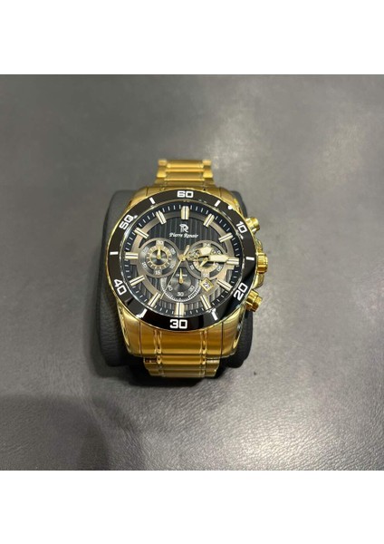 Pıerre Renoır PR9881-SİYAH-GOLD Erkek Kol Saati
