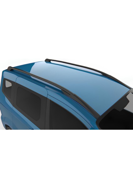 Ford Courier Tavan Çıtası 2014 - 2023 Model Siyah