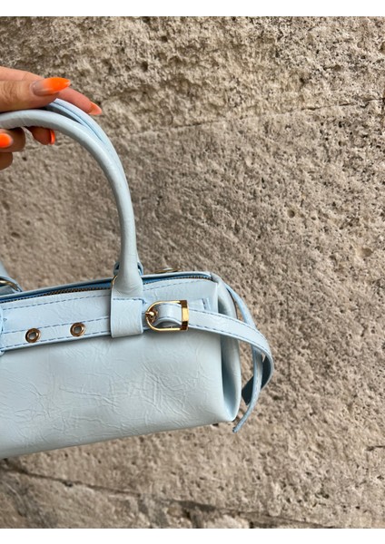Mery Toka Detaylı Bebe Mavi Çanta fırsatları