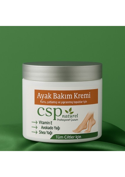 Ayak Bakım Topuk Çatlak Kremi Ölü Deri Temizler Ayak Kokusu Ayak Bakımı Topuk Kremi 100ML