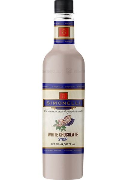 Beyaz Çikolata Aromalı Şurup 70 cl