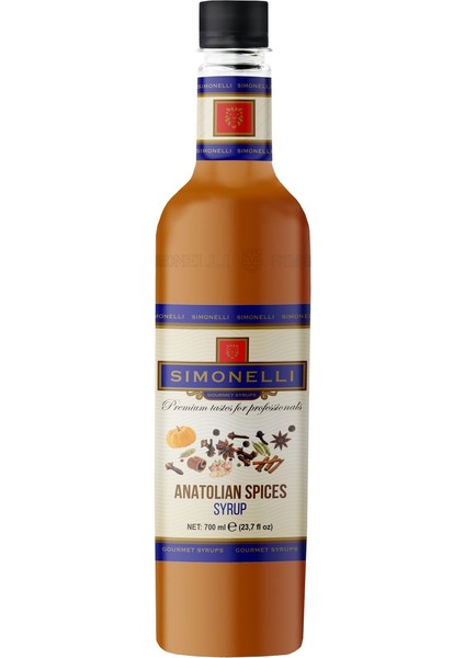 Anatolian Spices Aromalı Şurup 70 cl