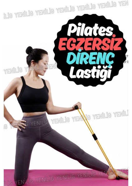 Pilates Direnç Lastiği – Dengeyi Güçlendiren, Sakatlıkları Önleyen Spor Dostu