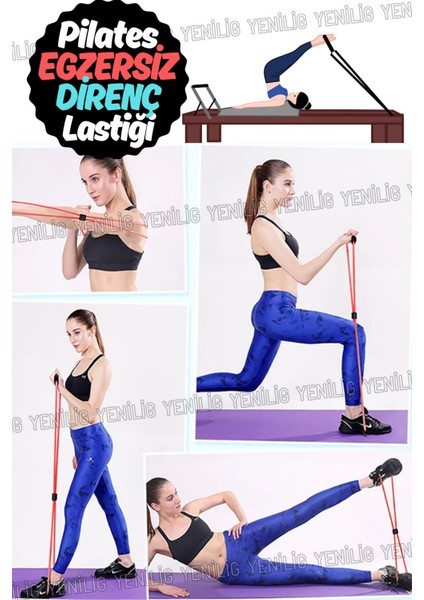 Pilates Direnç Lastiği – Dengeyi Güçlendiren, Sakatlıkları Önleyen Spor Dostu