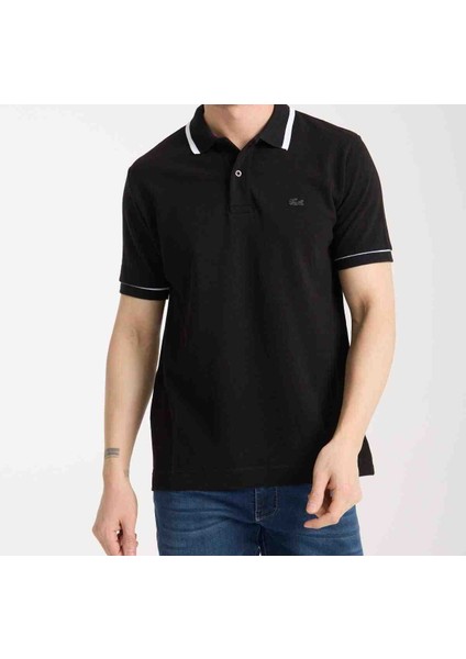 Polo Siyah Grafik Regular Fit modelleri