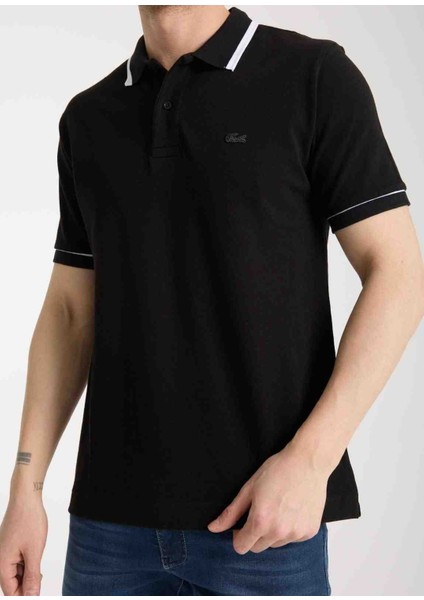 Polo Siyah Grafik Regular Fit fırsatları