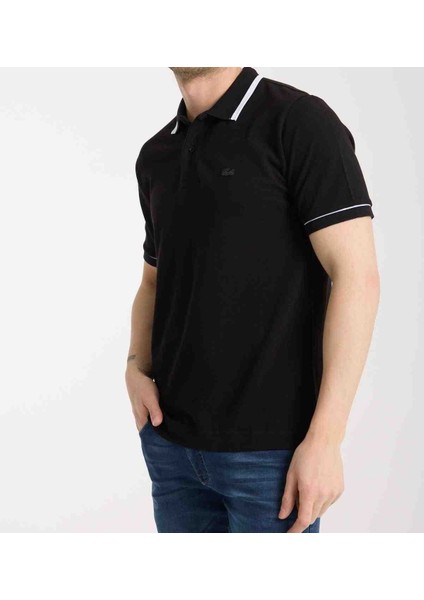 Polo Siyah Grafik Regular Fit indirimleri