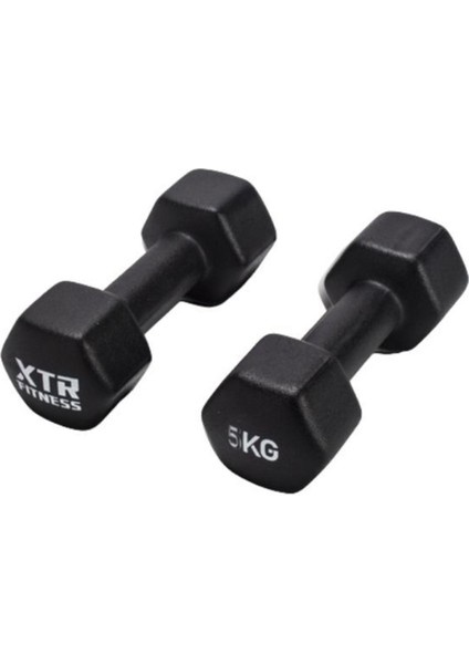 Vinyl Neoprene Dambıl Seti 2 Adet 5 kg